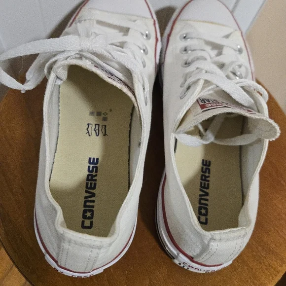 Converse All Star Low Chuck Taylor Canvas Sneakers - Picture 9 of 10